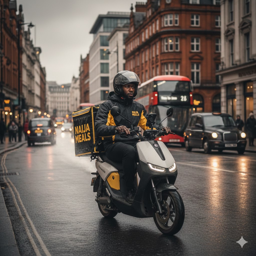 Food delivery courier
